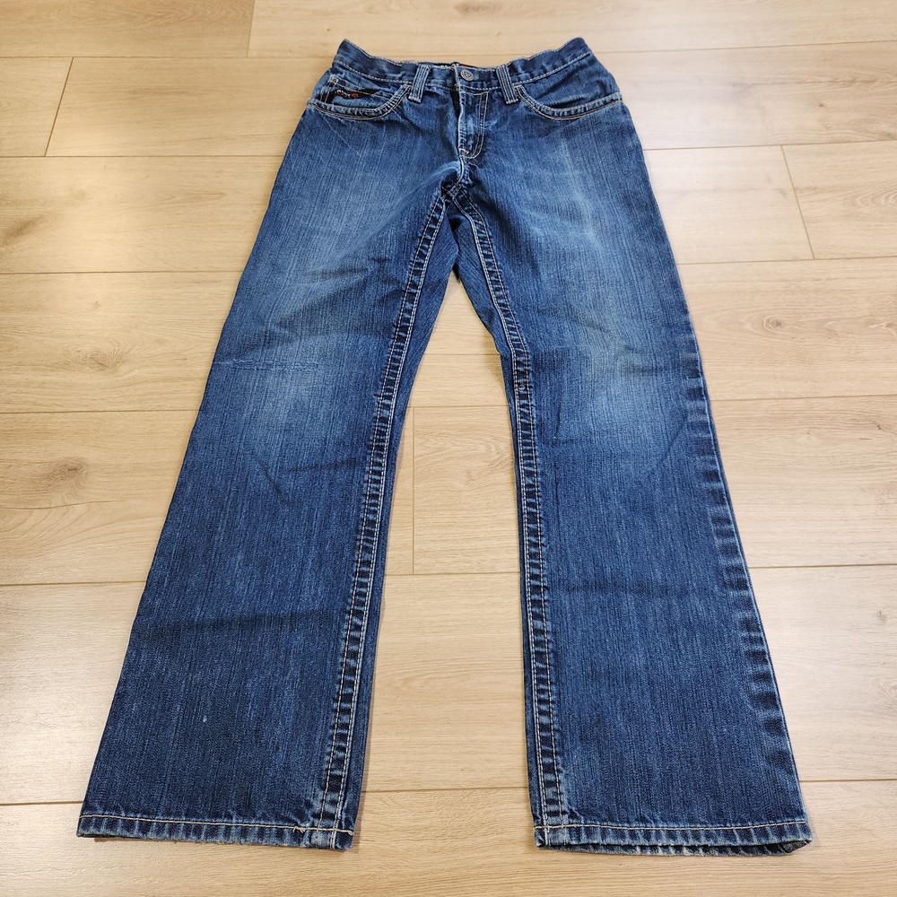 Ariat Work FR M4 Low Rise Boot Jeans Mens 29x32 Blue Med Wash Bootcut Denim